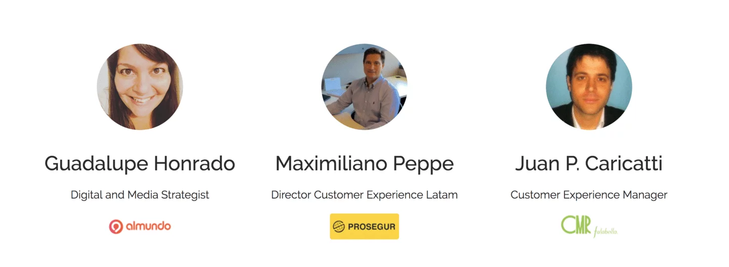 Speakers Confirmados en el Customer Experience Management 5ta Edición