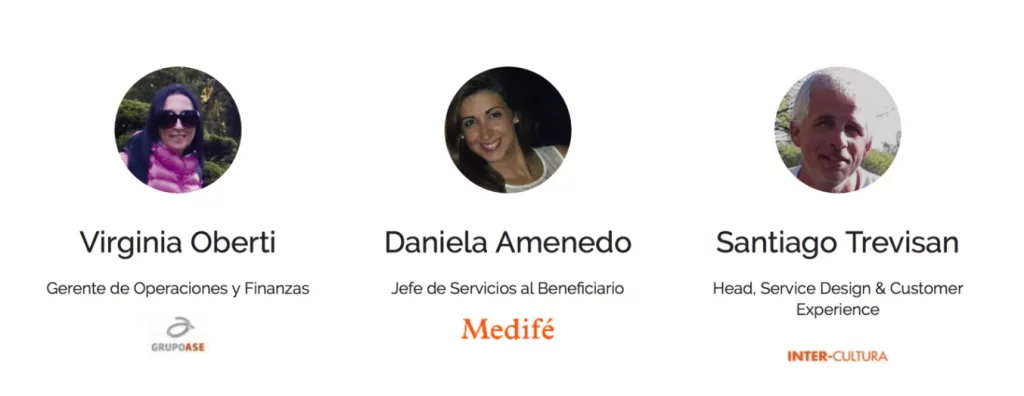 Speakers Confirmados en el Customer Experience Management 5ta Edición